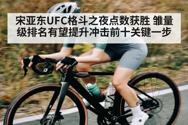 宋亚东UFC格斗之夜点数获胜 雏量级排名有望提升冲击前十关键一步