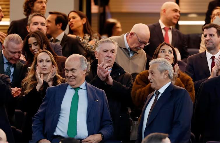 安帅晒观赛皇马欧冠：难忘的欧冠之夜，祝皇马接下来一切顺利